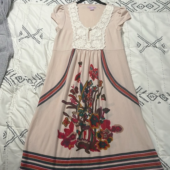 Pura Vida Dresses & Skirts - Pura Vida Costa Rica Boho crochet detail beach dress